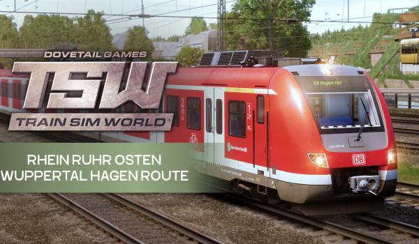 Train Sim World Rhein Ruhr Osten Wuppertal Hagen Route Add On DLC (PC)