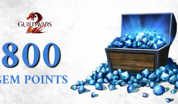Guild Wars 2 GAMECARD 800 Gems