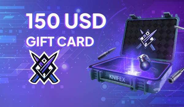 Knifex Gift Card 150 USD