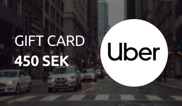 Uber Gift Card 450 SEK