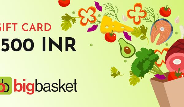 Bigbasket Gift Card 1500 INR