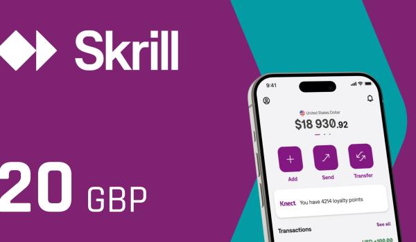 Skrill Gift Card 20 GBP