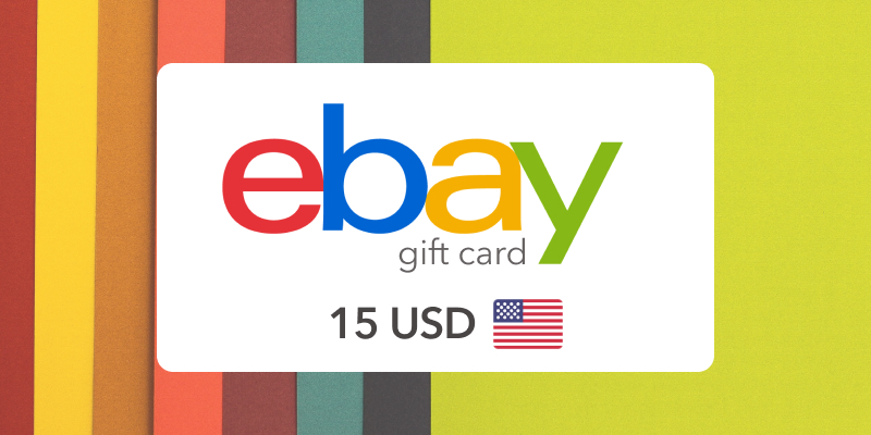 Ebay Gift Card 15 USD