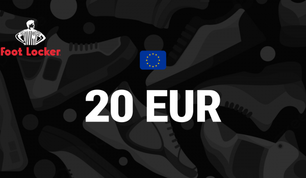 Foot Locker Gift Card 20 EUR