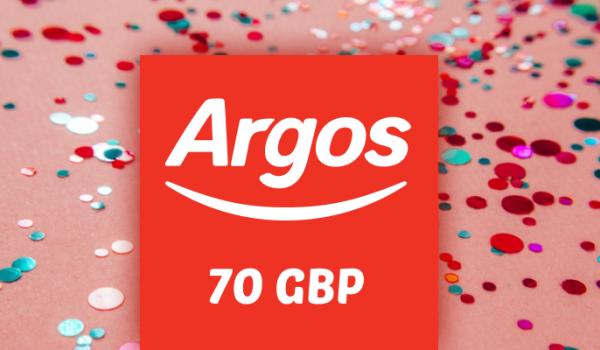 Argos Gift Card 70 GBP