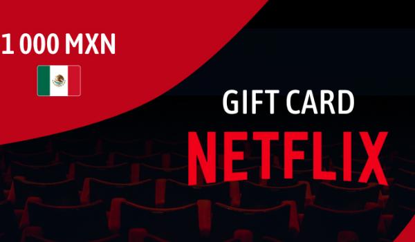 Netflix Gift Card 1000 MXN