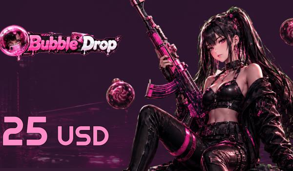 BubbleDrop Gift Card 25 USD