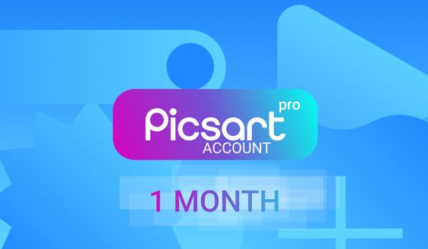 Picsart Pro 1 Month Account