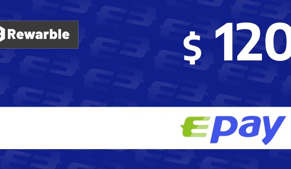 Epay Gift Card 120 USD