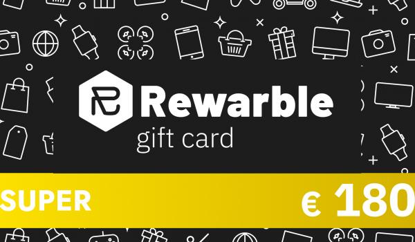 Rewarble Super Gift Card 180 EUR