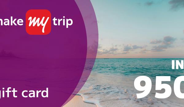 MakeMyTrip Gift Card 950 INR