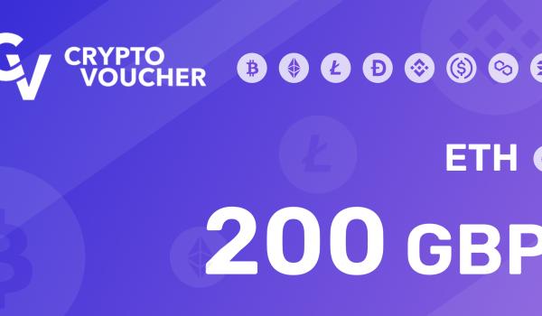 Crypto Voucher ETH 200 GBP