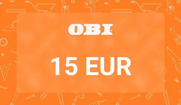 OBI Gift Card 15 EUR