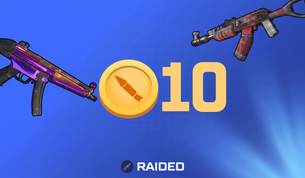 Raided Gift Card 10 Coins