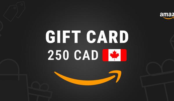 Amazon Gift Card 250 CAD