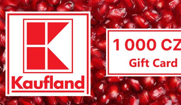 Kaufland Gift Card 1000 CZK