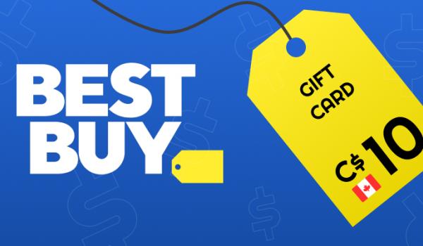 Best Buy Gift Card 10 CAD
