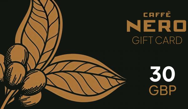 Caffe Nero Gift Card 30 GBP