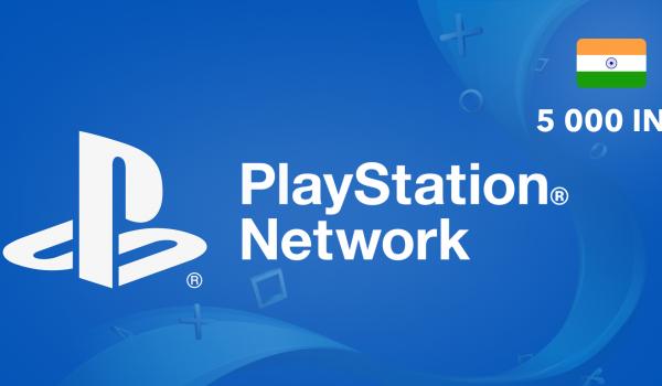 PlayStation Network Gift Card 5000 INR