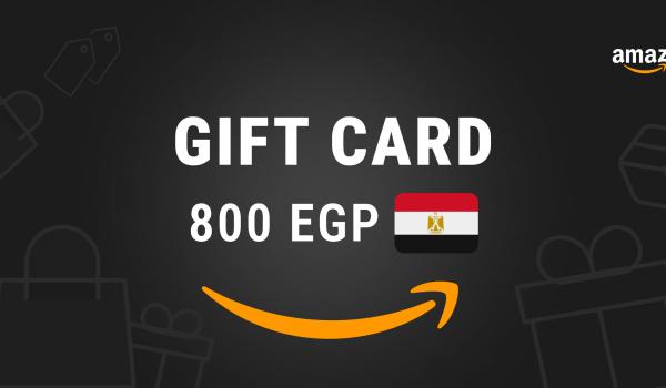 Amazon Gift Card 800 EGP