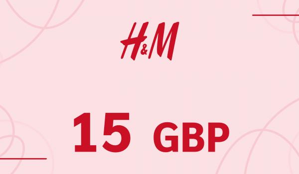 H and M Gift Card 15 GBP