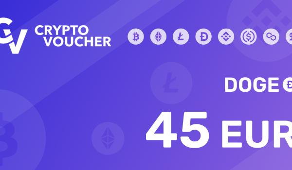 Crypto Voucher Doge 45 EUR