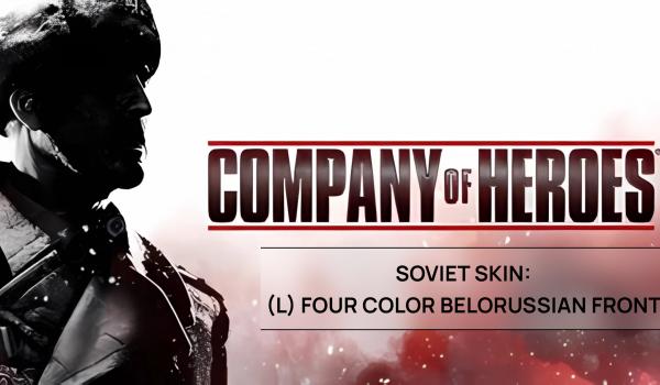 Company of Heroes 2 Soviet Skin L Four Color Belorussian Front DLC (PC)