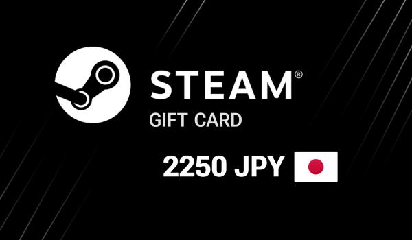 Steam Gift Card 2250 JPY