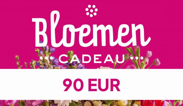 Bloemen Cadeau Gift Card 90 EUR