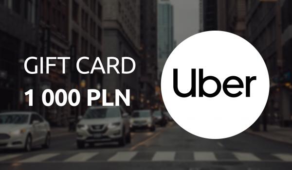 Uber Gift Card 1000 PLN