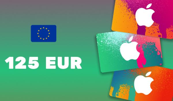 Apple iTunes Gift Card 125 EUR