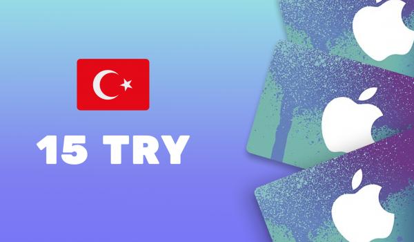 Apple iTunes Gift Card 15 TRY