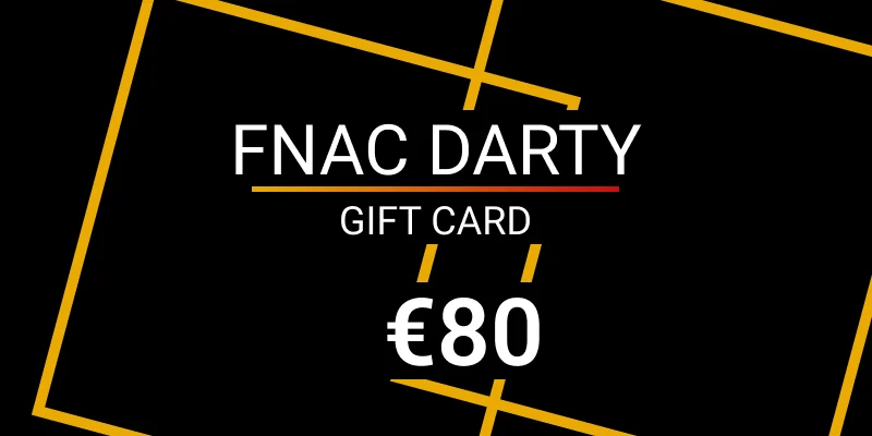 Fnac Darty Gift Card 80 EUR