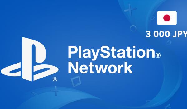 PlayStation Network Gift Card 3000 JPY