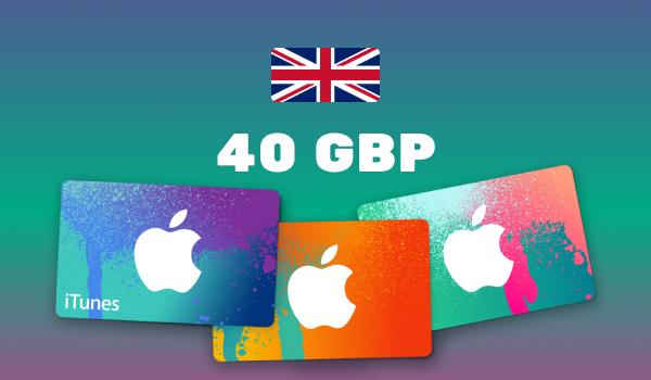 Apple iTunes Gift Card 40 GBP