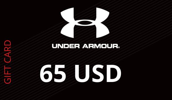 Under Armour Gift Card 65 USD