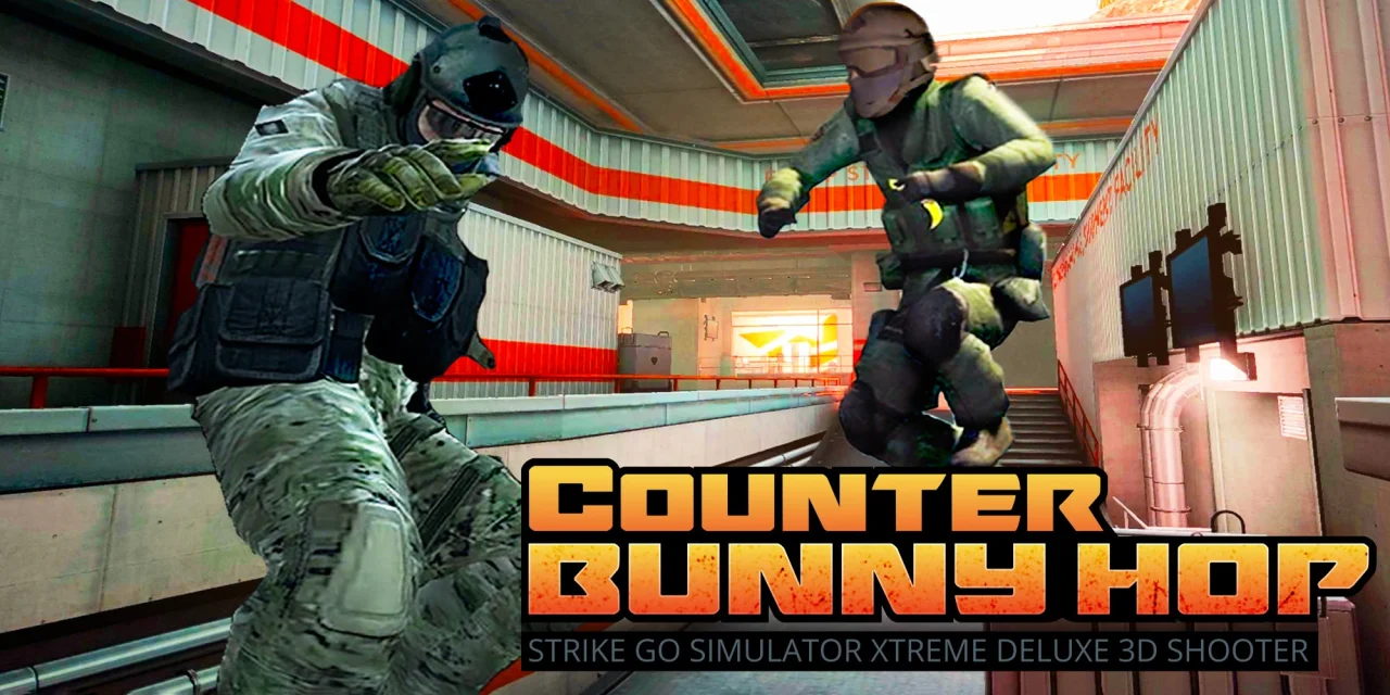 Counter Bunny Hop Strike Go Simulator Xtreme Deluxe 3D Shooter (Switch)