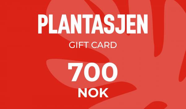 Plantasjen Gift Card 700 NOK