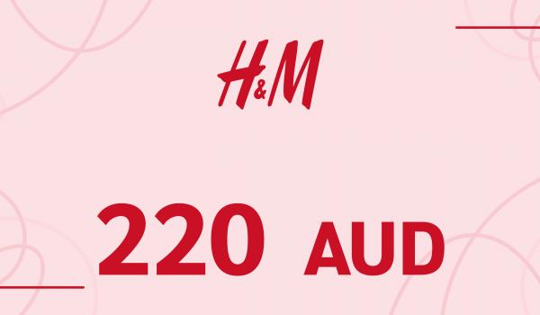 H and M Gift Card 220 AUD