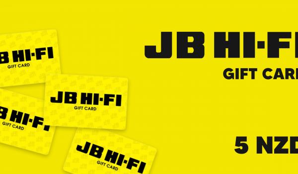 JB Hi Fi Gift Card 5 NZD