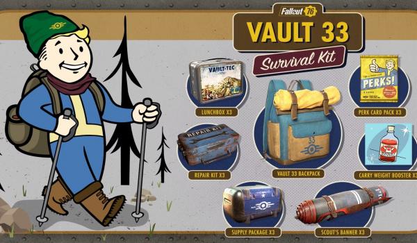 Fallout 76 Vault 33 Survival Kit (Xbox)