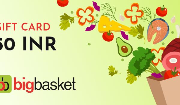 Bigbasket Gift Card 50 INR