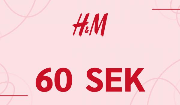 H and M Gift Card 60 SEK
