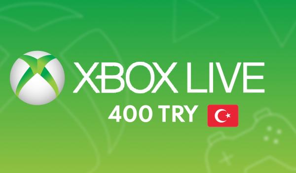 XBOX Live Gift Card 400 TRY