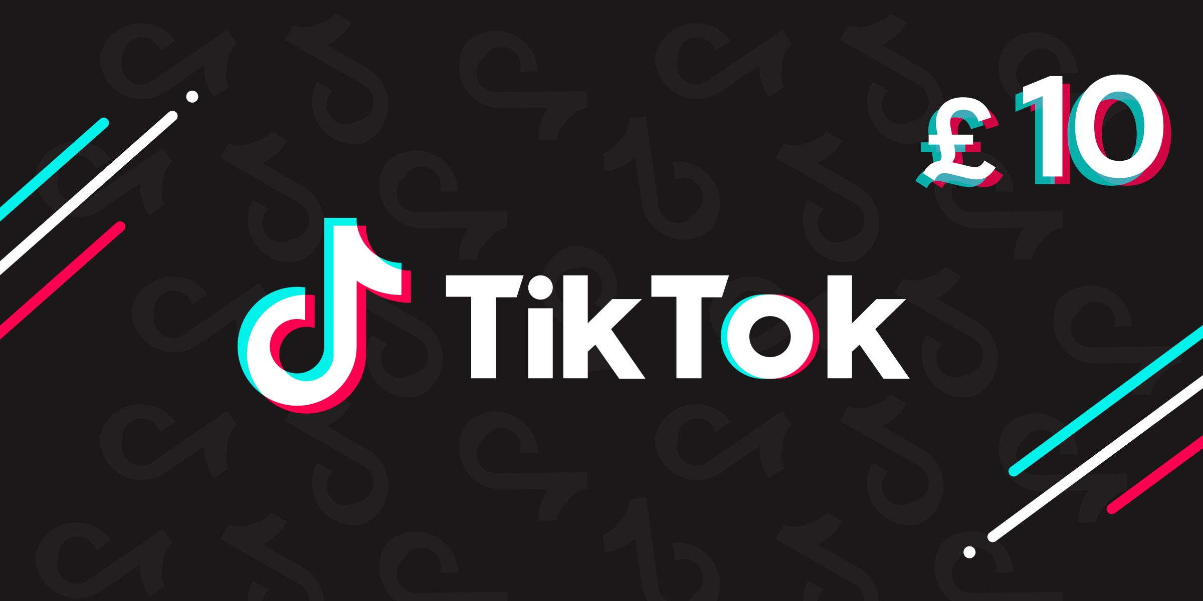 TikTok Gift Card 10 GBP