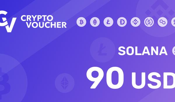 Crypto Voucher Solana 90 USD