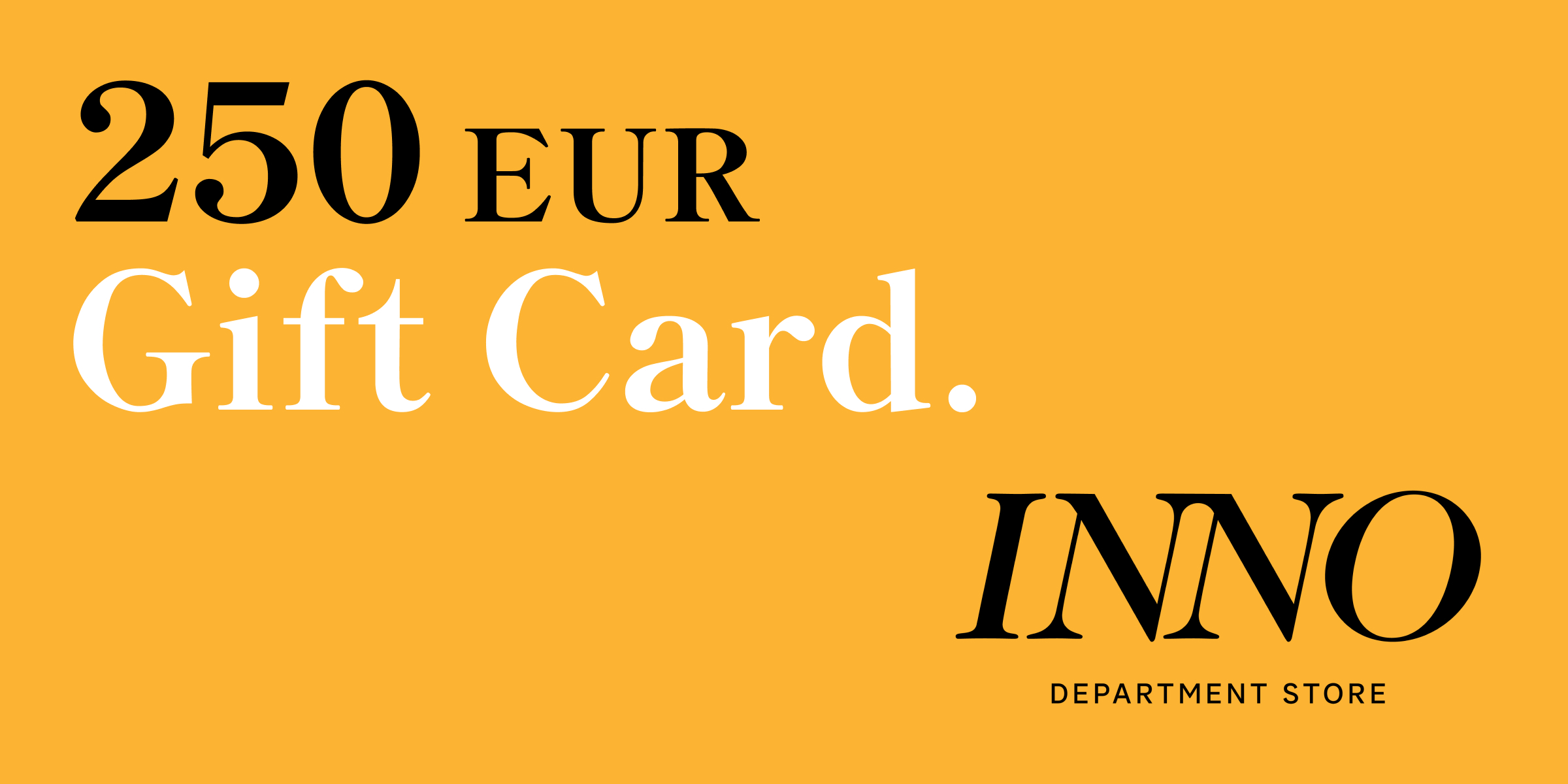 INNO Gift Card 250 EUR