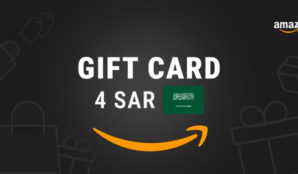 Amazon Gift Card 4 SAR