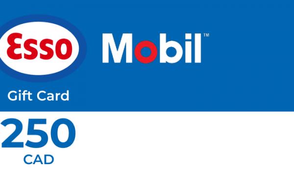 Esso and Mobil Gift Card 250 CAD