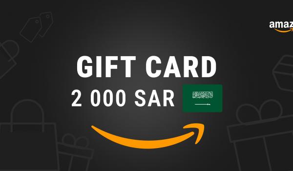 Amazon Gift Card 2000 SAR